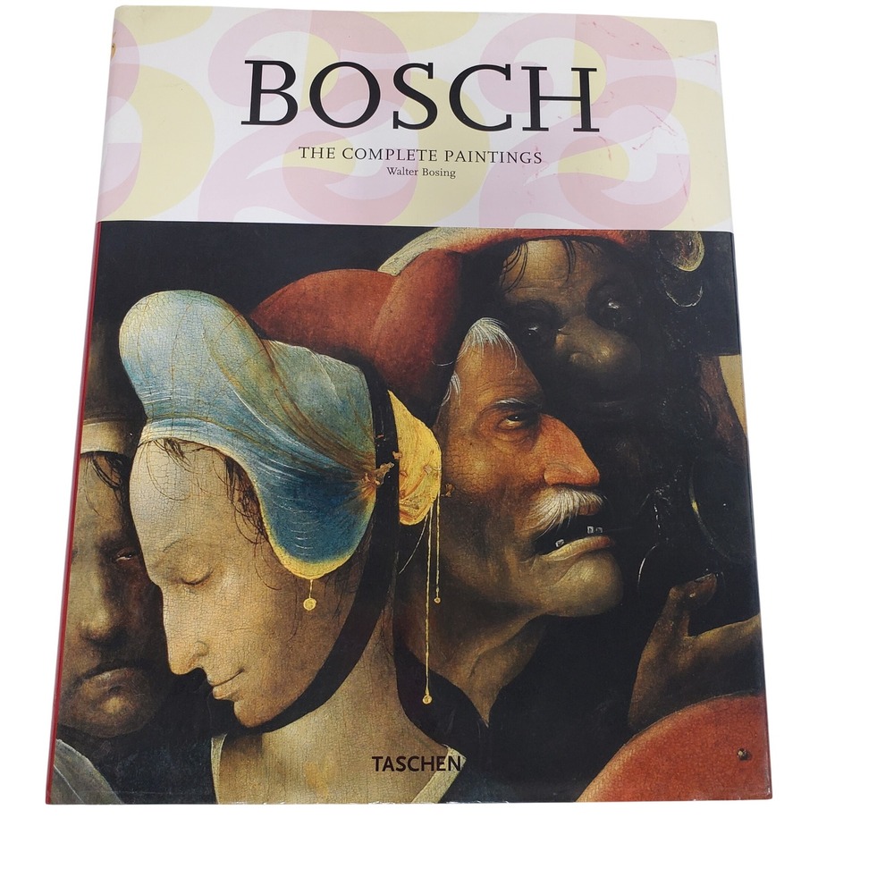 Taschen Bosch The Complete Paintings Book Art History Hardcover Walter Bosing